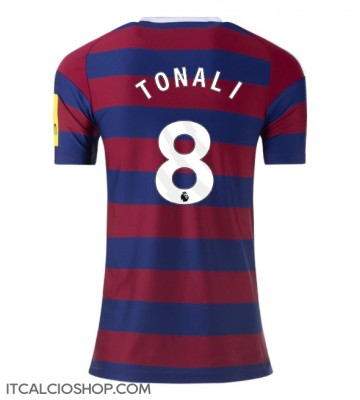 Newcastle United Sandro Tonali #8 Terza Maglia Femmina 2024-25 Manica Corta